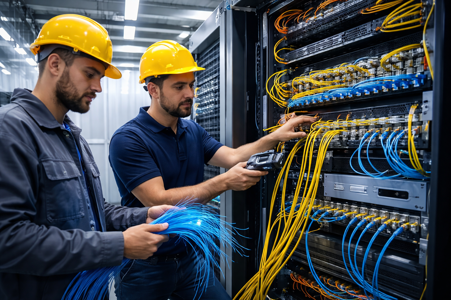 Bolu fiber optik kablo kurulumu, CAT6 CAT7 network altyapı çalışması